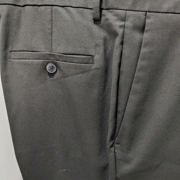 Kenneth Cole men's dress pants. Black, 38/32. - Picture 9 of 9